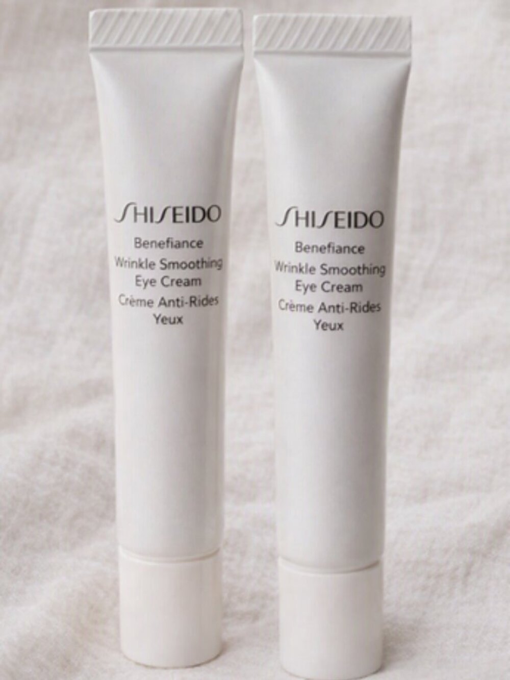 Shiseido Benefiance Wrinkle Smoothing Eye Cream 5ml NEW 2pc Set Travel